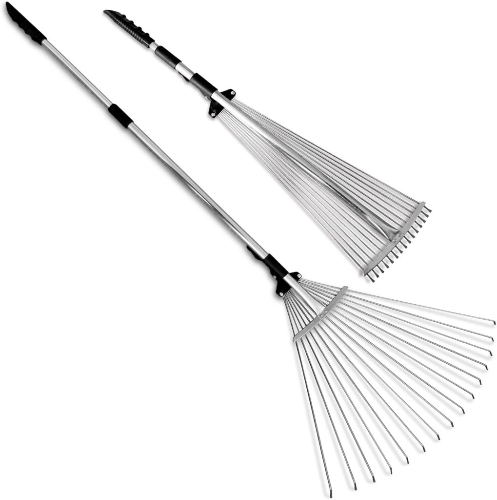 Tabor Tools Adjustable Metal Rake (R)