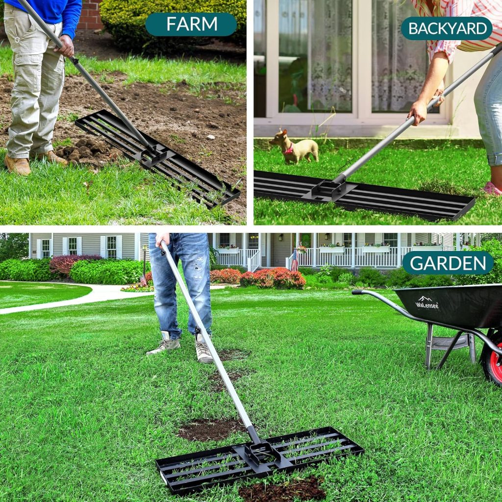 Walensee Garden Leveling Rake (L)
